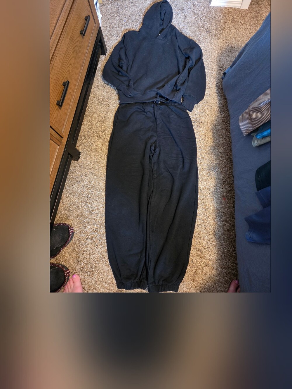AE Black Sweatsuit - Womens Small